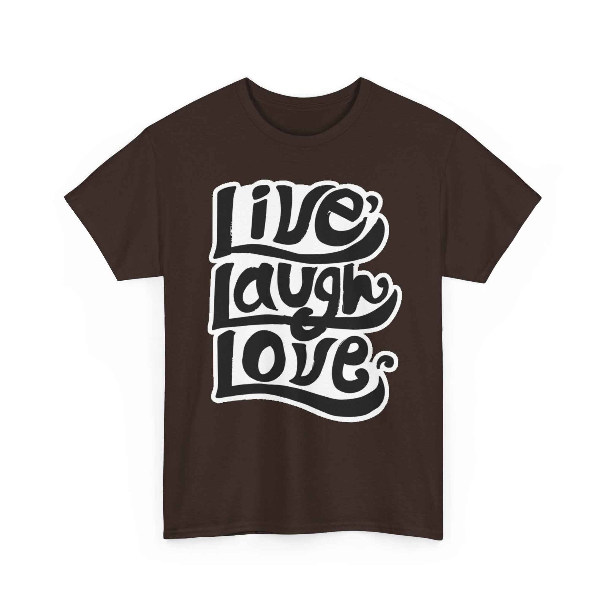 100% Cotton LiveLaughLove t-shirt - ZemaStyle