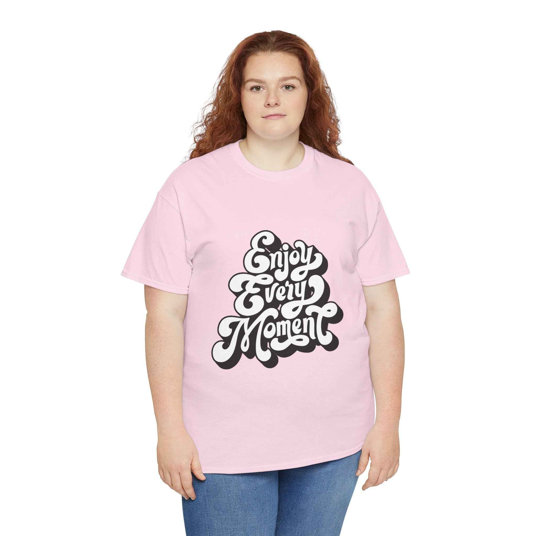 100% Cotton Enjoy Every Moment t-shirt - ZemaStyle