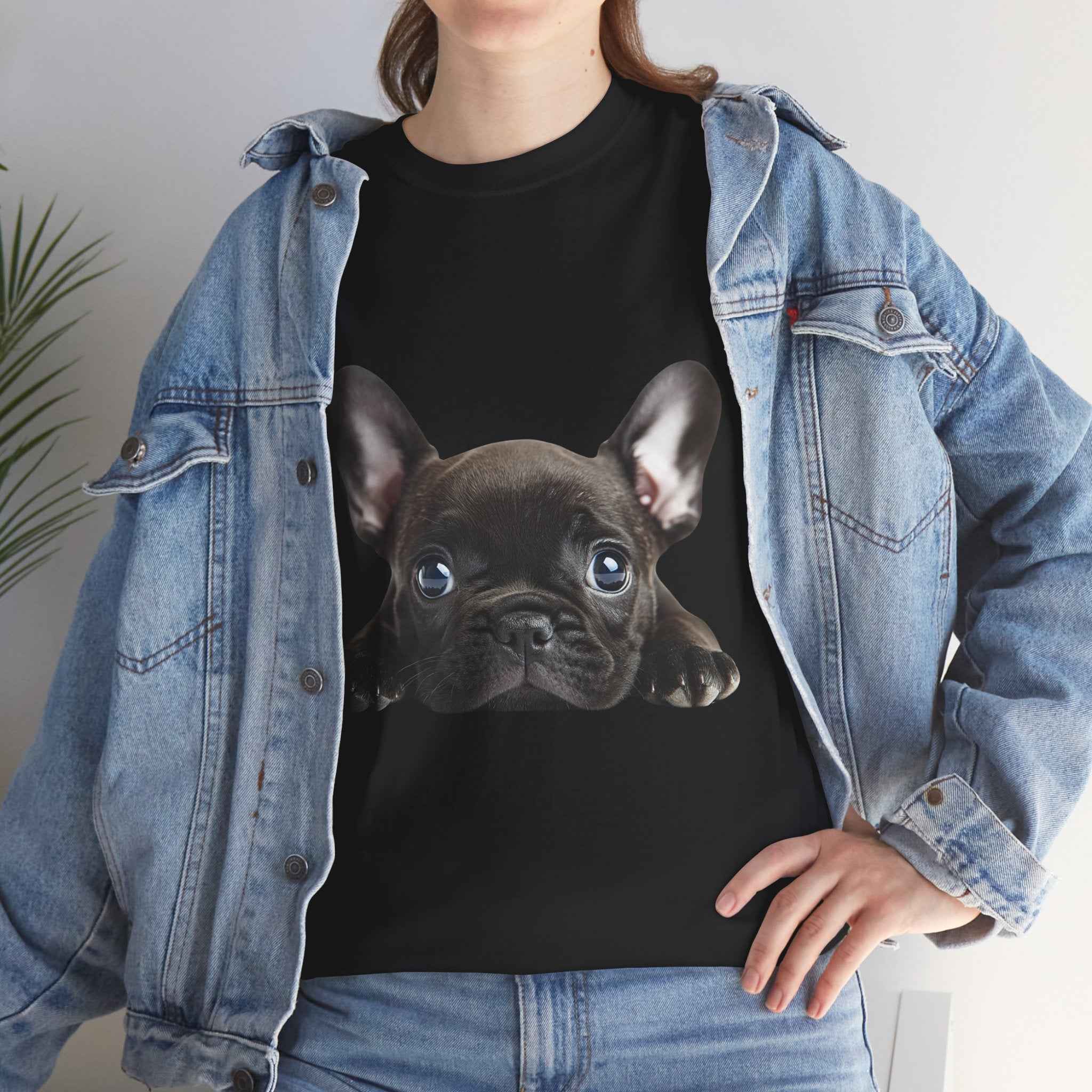 100% cotton French Bulldog 2 Unisex t-shirt - ZemaStyle