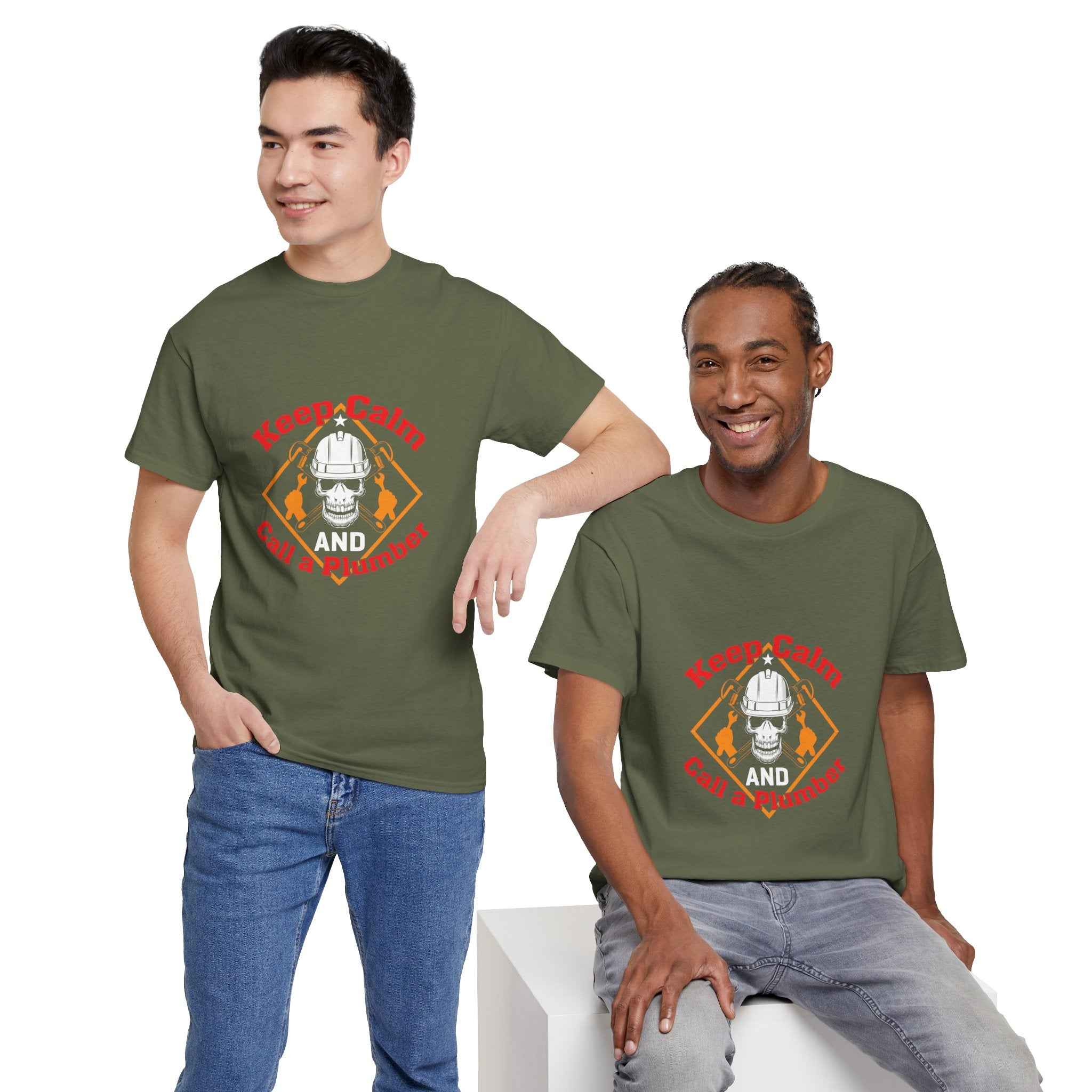 100% cotton Call A Plumber Unisex t-shirt
