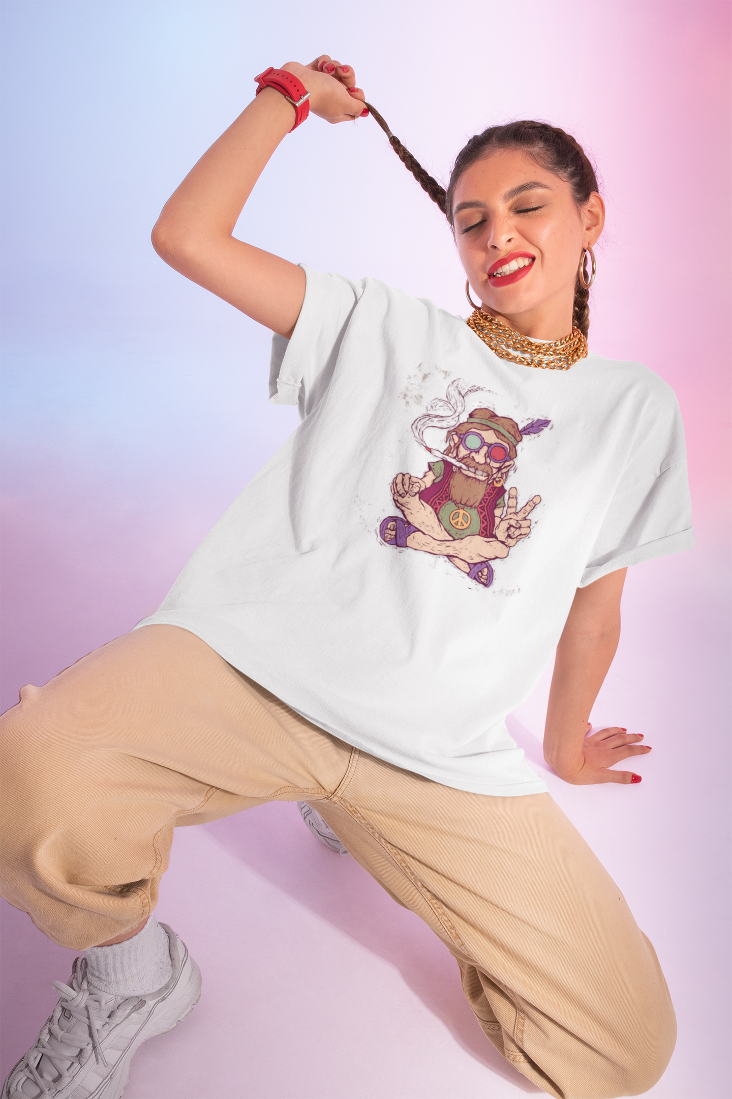 100% cotton Unisex Peace t-shirt