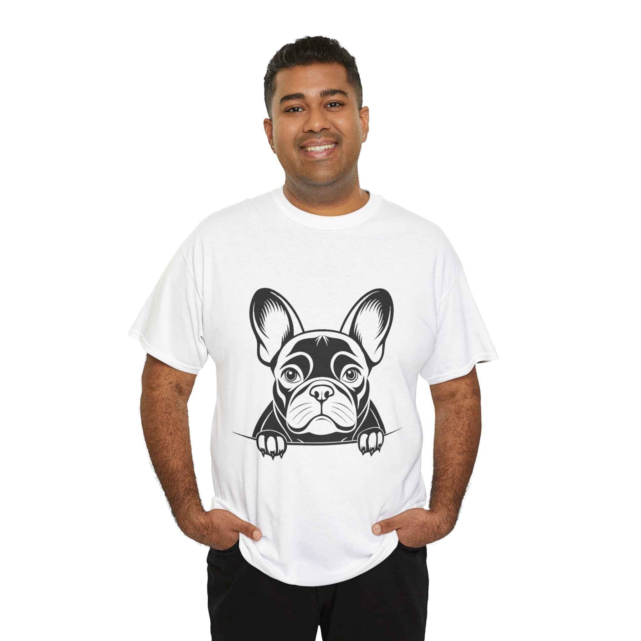 100% cotton French Bulldog Unisex t-shirt - ZemaStyle