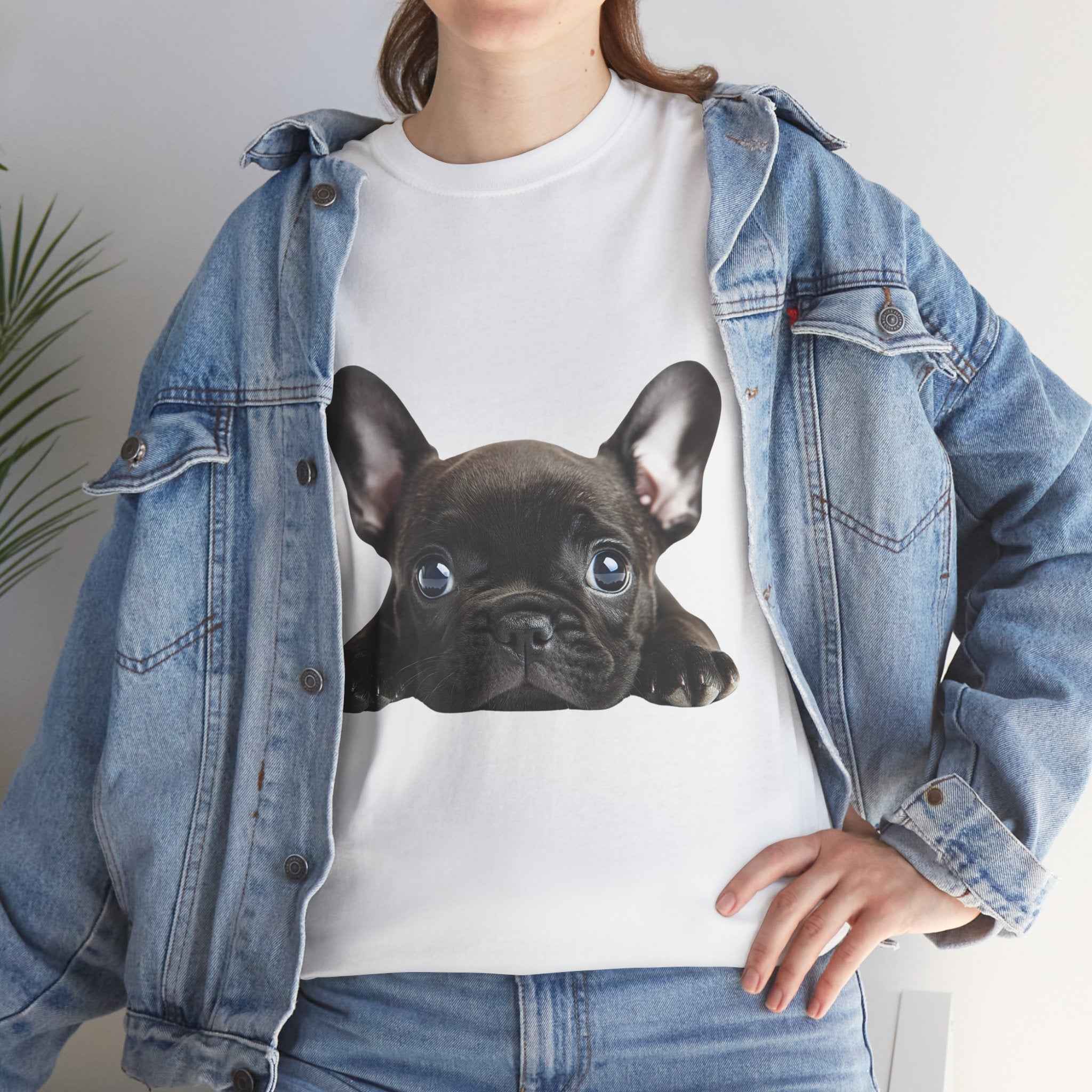 100% cotton French Bulldog 2 Unisex t-shirt - ZemaStyle