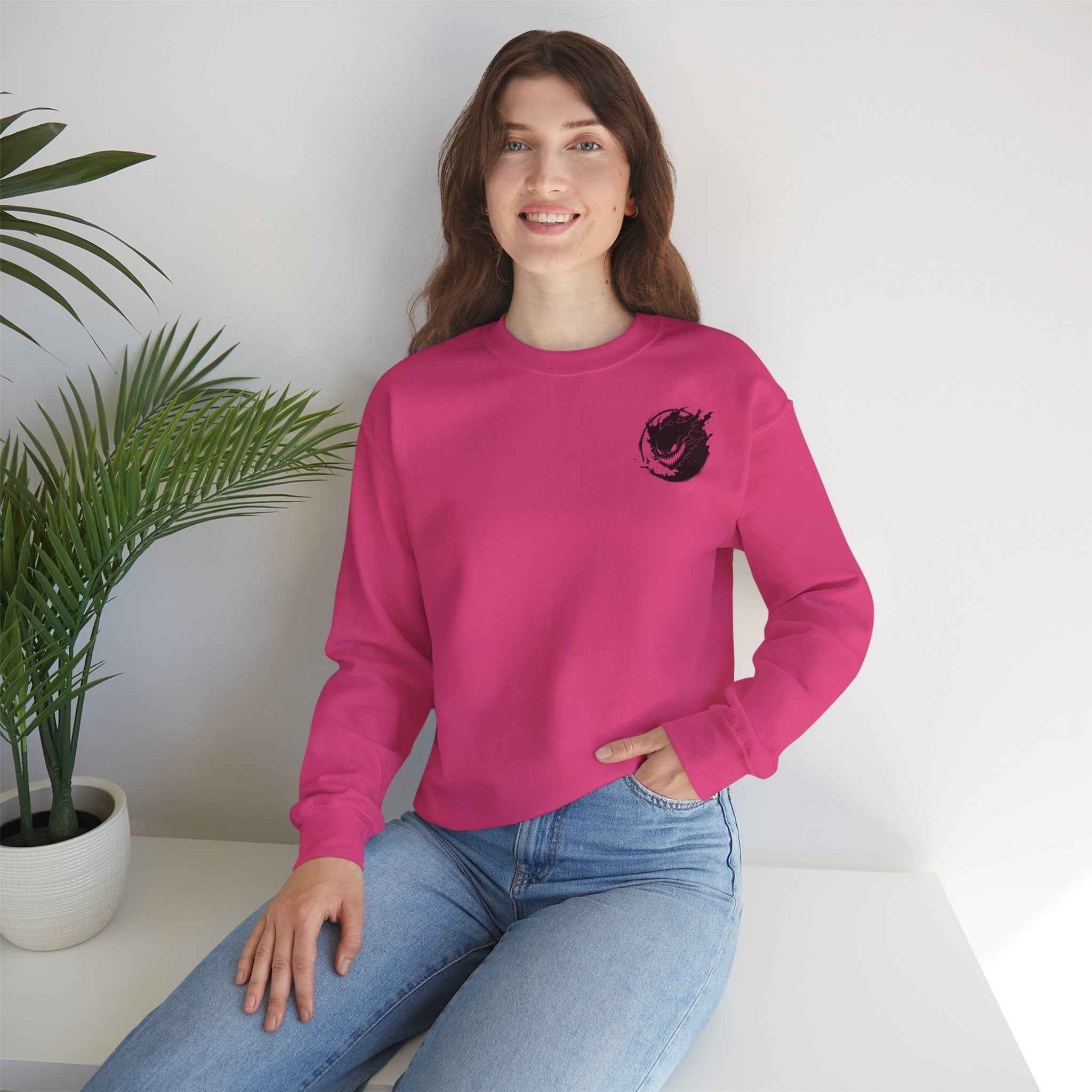 50/50 cotton-polyester Monster Unisex Sweatshirt