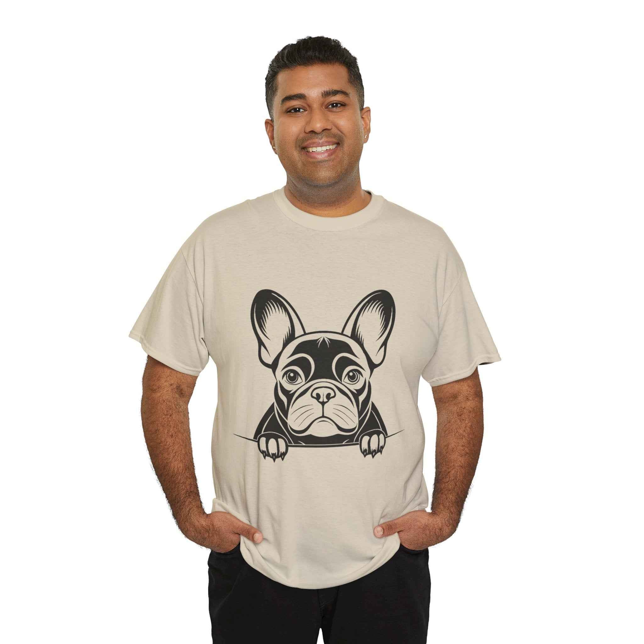 100% cotton French Bulldog Unisex t-shirt - ZemaStyle