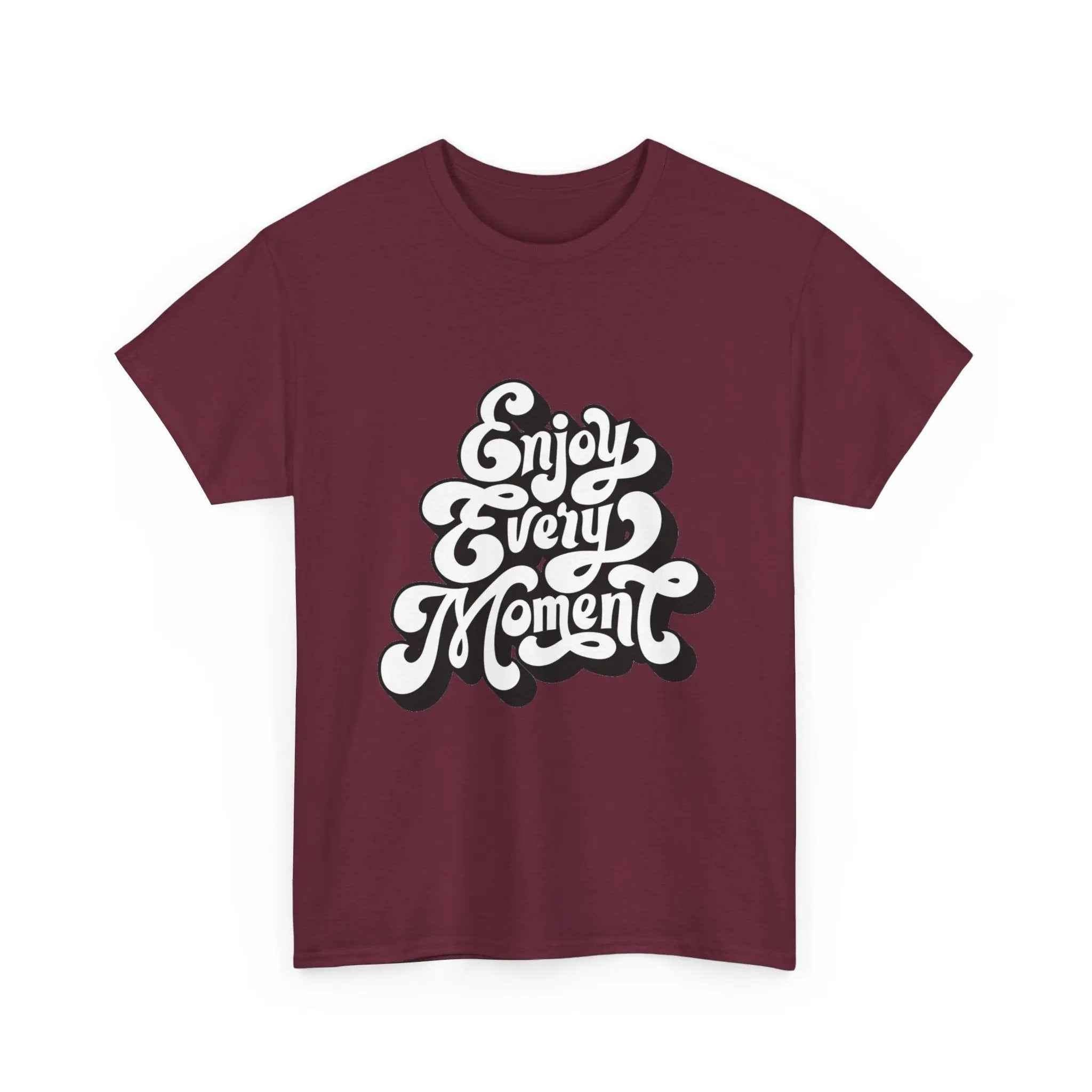 100% Cotton Enjoy Every Moment t-shirt - ZemaStyle