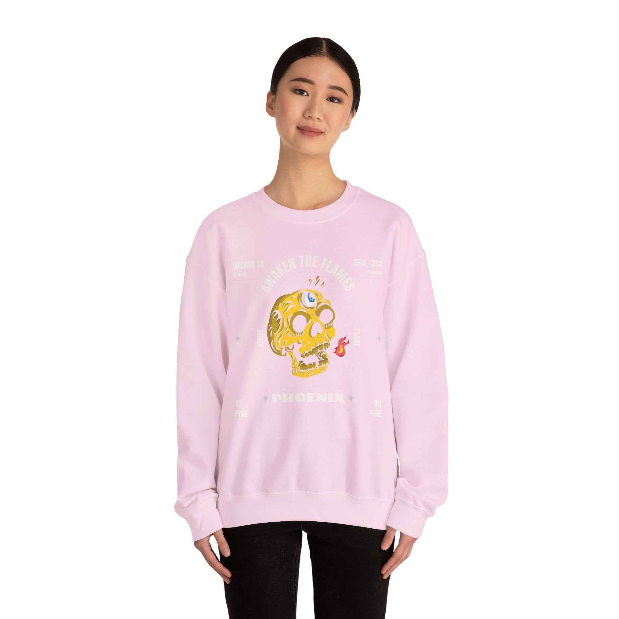 50/50 cotton-polyester Phoenix Unisex Sweatshirt - ZemaStyle