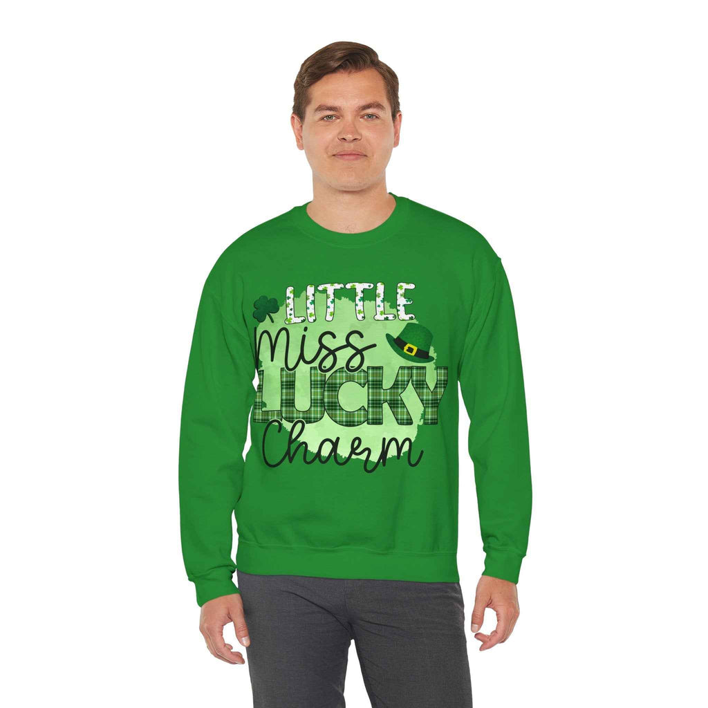 50/50 cotton-polyester Lucky Charm Unisex Sweatshirt